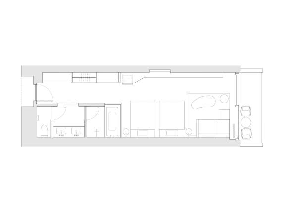 MUNI KYOTO by Onko Chishin : photo 6 de la chambre chambre lits jumeaux - vue sur montagne