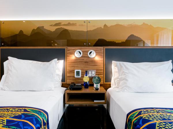Arena Leme Hotel : photo 3 de la chambre chambre lits jumeaux standard