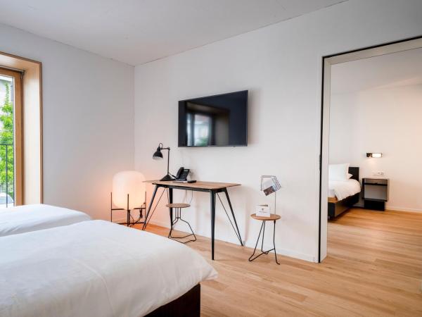 SET Hotel.Residence by Teufelhof Basel : photo 1 de la chambre hébergement familial 2 chambres avec kitchenette 