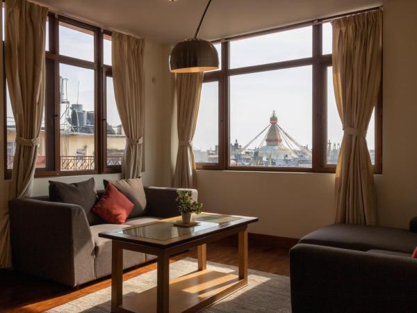 ROKPA Guest House : photo 6 de la chambre apartment with garden view and kitchen