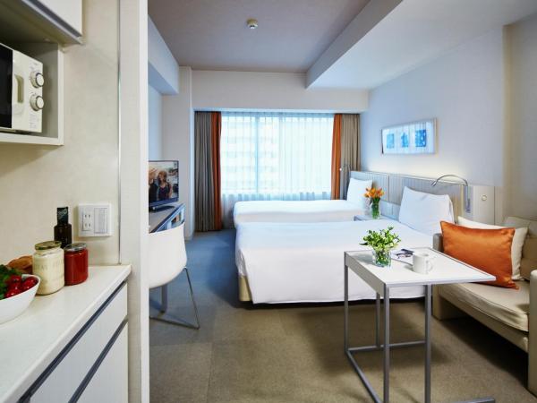 Citadines Kyoto Karasuma-Gojo : photo 3 de la chambre chambre studio lits jumeaux