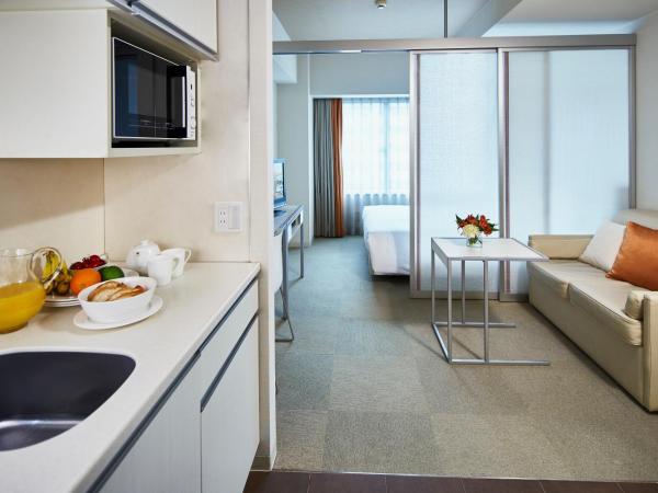 Citadines Kyoto Karasuma-Gojo : photo 5 de la chambre studio chambre double