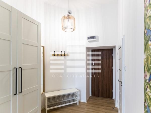 Boat City Aparts - Dworzec Łódź Fabryczna : photo 3 de la chambre appartement 1 chambre deluxe