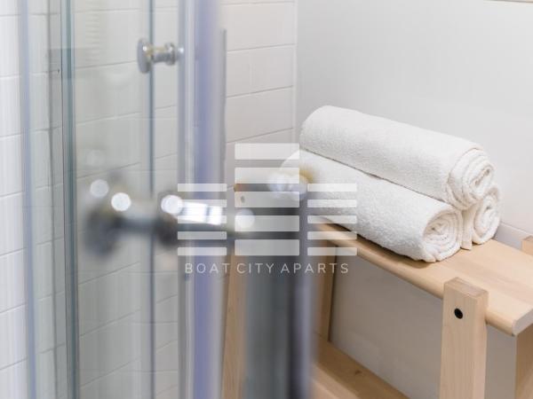 Boat City Aparts - Dworzec Łódź Fabryczna : photo 10 de la chambre appartement supérieur ii