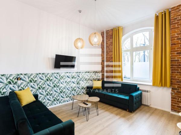 Boat City Aparts - Dworzec Łódź Fabryczna : photo 4 de la chambre appartement supérieur (4 adultes)