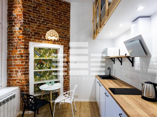 Boat City Aparts - Dworzec Łódź Fabryczna : photo 2 de la chambre superior apartment with mezzanine