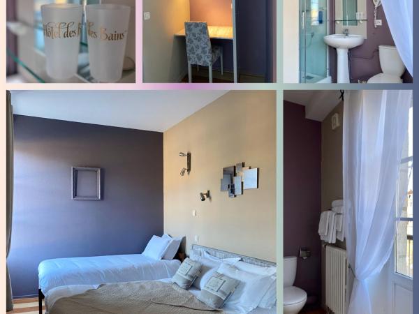 Hôtel des Bains : photo 7 de la chambre chambre double ou lits jumeaux