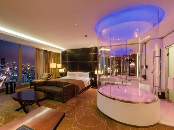 InterContinental Nanjing, an IHG Hotel : photo 4 de la chambre 1 king premium lake view lounge access