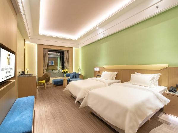 Metropolo Jingjiang Hotels- JiangNan market ShuangLong : photo 1 de la chambre chambre lits jumeaux deluxe