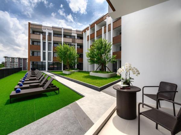 iSanook Resort & Suites Hua Hin : photo 3 de la chambre chambre double ou lits jumeaux deluxe – vue sur jardin