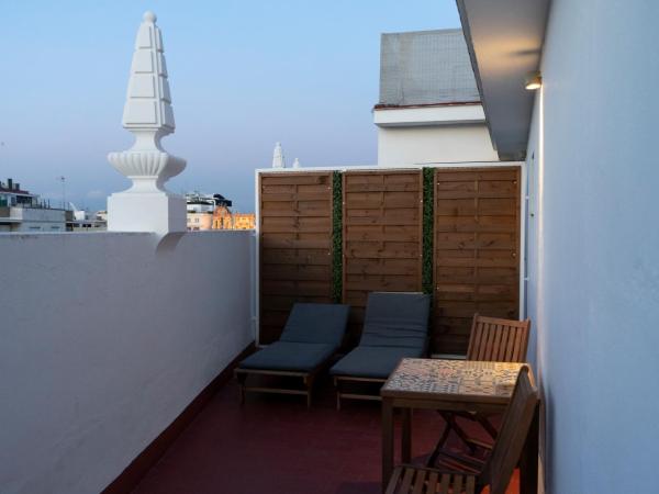 Petit Palace Puerta de Triana : photo 4 de la chambre chambre double avec terrasse