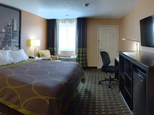 Super 8 by Wyndham Houston/Willowbrook Hwy 249 : photo 3 de la chambre chambre lit king-size - fumeurs