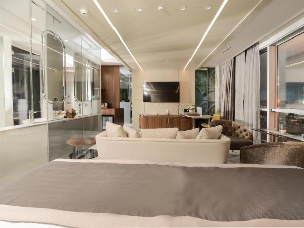 Ankara Alegria Business Hotel : photo 1 de la chambre suite lit king-size avec baignoire spa