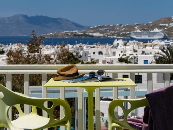 Semeli Hotel Mykonos : photo 3 de la chambre chambre double supérieure - vue sur mer