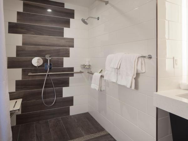 Hotel Indigo Atlanta Midtown, an IHG Hotel : photo 4 de la chambre chambre double - accessible aux personnes à mobilité réduite - douche accessible en fauteuil roulant