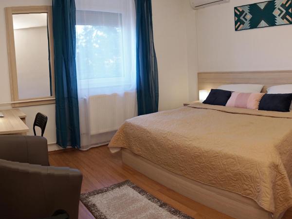 Anna Panzió & Wellness Siófok : photo 2 de la chambre chambre double - vue sur jardin