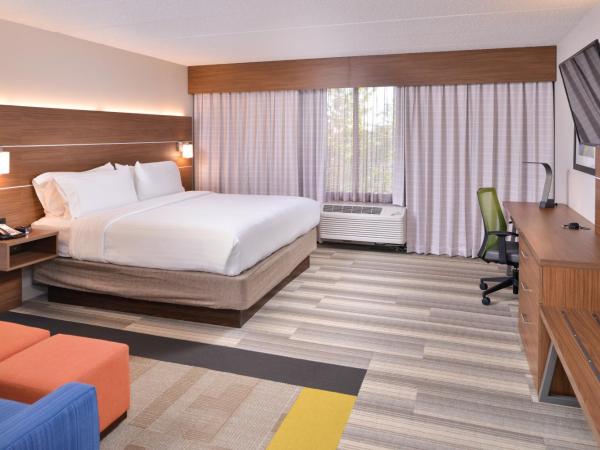 Holiday Inn Express Hotel & Suites Indianapolis Dtn-Conv Ctr, an IHG Hotel : photo 4 de la chambre chambre lit king-size avec canapé-lit