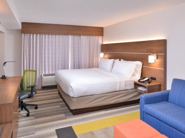 Holiday Inn Express Hotel & Suites Indianapolis Dtn-Conv Ctr, an IHG Hotel : photo 2 de la chambre chambre lit king-size avec canapé-lit