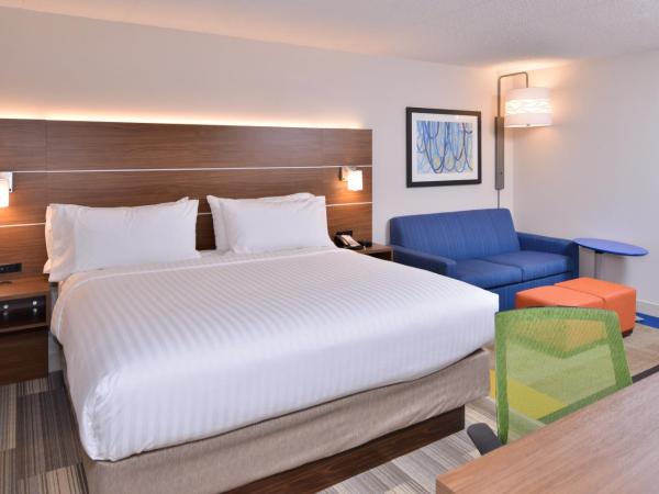 Holiday Inn Express Hotel & Suites Indianapolis Dtn-Conv Ctr, an IHG Hotel : photo 3 de la chambre chambre lit king-size avec canapé-lit