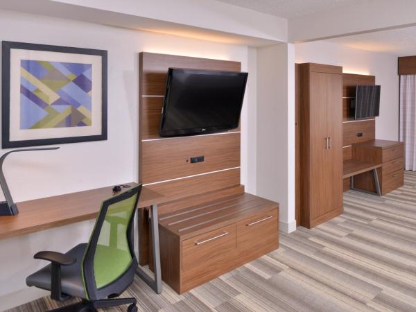 Holiday Inn Express Hotel & Suites Indianapolis Dtn-Conv Ctr, an IHG Hotel : photo 1 de la chambre suite lit king-size avec canapé-lit