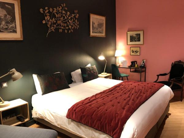 Hotel Du Cygne Tours : photo 4 de la chambre chambre double ou lits jumeaux supérieure deluxe - accessible uniquement par des escaliers