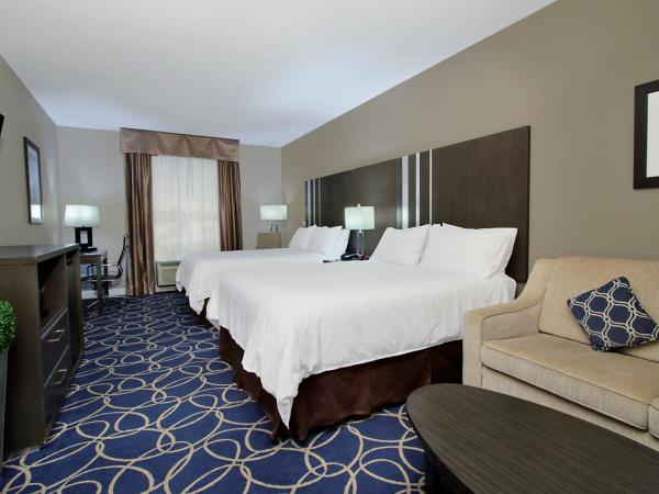 Holiday Inn Express and Suites Houston North - IAH Area, an IHG Hotel : photo 2 de la chambre suite avec 2 lits queen-size