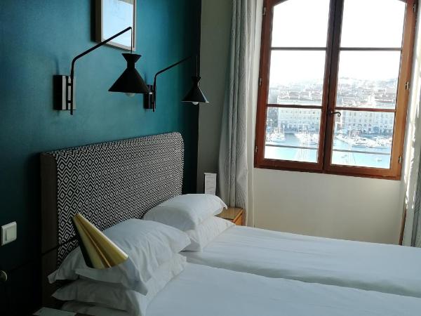 Hotel Belle-Vue Vieux-Port : photo 4 de la chambre chambre lits jumeaux classique - vue sur vieux port