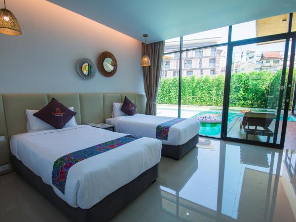 Good Night Pool Villa Phuket - SHA Plus : photo 9 de la chambre villa 4 chambres avec piscine privée