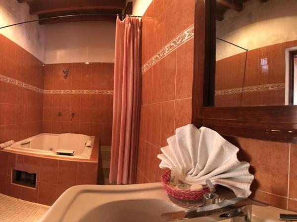 HOTEL ECOTURISTICO LA SALITRERA : photo 2 de la chambre chambre lit queen-size avec baignoire spa