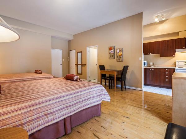 Hotel Abri du Voyageur : photo 2 de la chambre studio (2 adultes + 2 enfants)