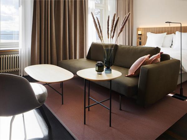 Sorell Hotel Zürichberg : photo 4 de la chambre chambre lits jumeaux deluxe - vue sur lac