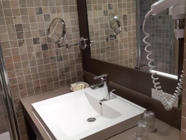 Logis Auberge Saint Simond : photo 3 de la chambre chambre double supérieure - vue sur ville