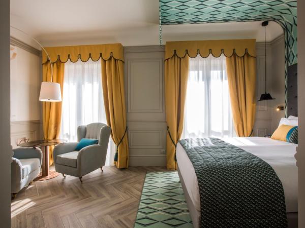 Hotel Indigo Milan - Corso Monforte, an IHG Hotel : photo 3 de la chambre chambre lit queen-size supérieure - non-fumeurs