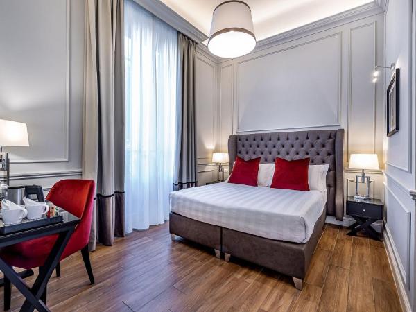 Hotel Ungherese Small Luxury Hotel : photo 3 de la chambre chambre double ou lits jumeaux - vue sur jardin