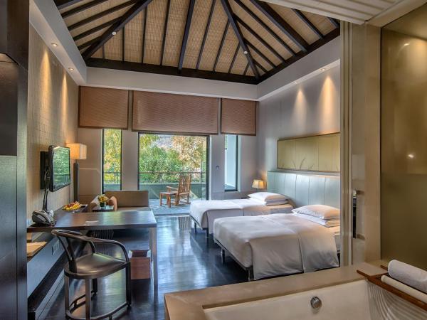 Park Hyatt Ningbo Resort & Spa : photo 2 de la chambre chambre lits jumeaux - vue sur jardin