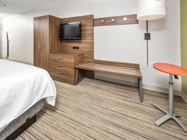 Holiday Inn Express Indianapolis South, an IHG Hotel : photo 8 de la chambre standard king room with roll-in shower - communications access
