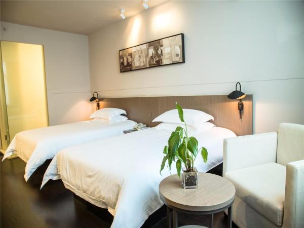 Jinjiang Inn Select Qiaosinan Metro Station, Hangzhou : photo 3 de la chambre chambre lits jumeaux affaires a