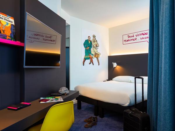 ibis Styles Liege Guillemins : photo 3 de la chambre chambre premium lit queen-size avec canapé-lit