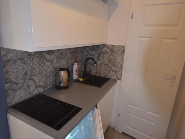 Blue Sail Sopot Apartments : photo 9 de la chambre suite lit king-size