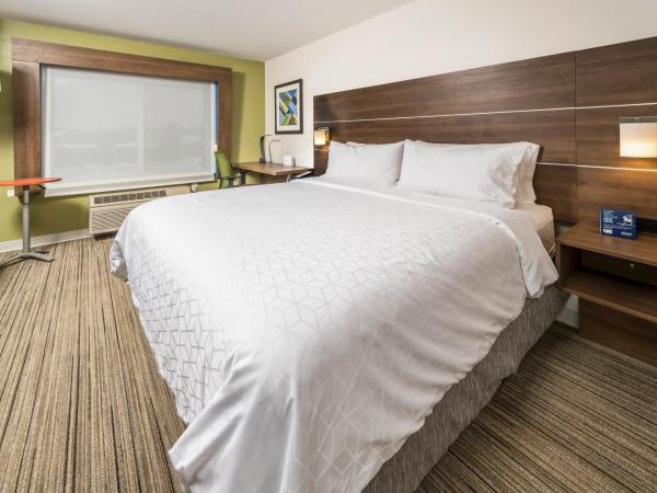 Holiday Inn Express Indianapolis South, an IHG Hotel : photo 7 de la chambre standard king room with roll-in shower - communications access