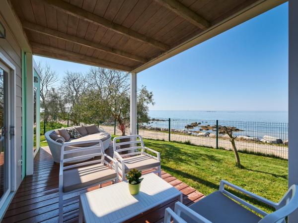 Mobile Homes Sunset Beach : photo 3 de la chambre mobile home 2 chambres avec vue sur la mer