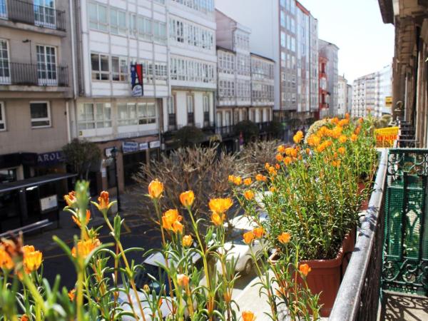 Hotel Hórreo by Bossh! Hotels : photo 2 de la chambre chambre lits jumeaux supérieure - vue sur ville