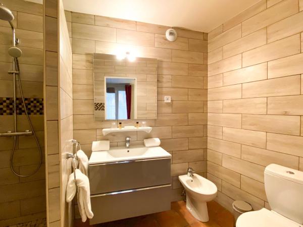 Hotel Le Magnan : photo 8 de la chambre chambre lits jumeaux supérieure - vue sur jardin