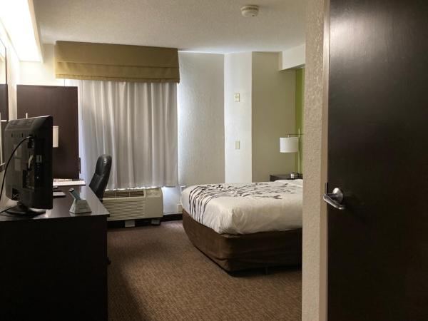 Sleep Inn Louisville Airport & Expo : photo 3 de la chambre chambre lit queen-size accessible aux personnes à mobilité réduite - non-fumeurs