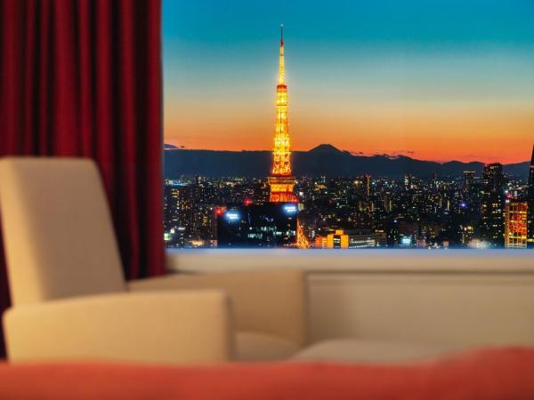 Park Hotel Tokyo : photo 7 de la chambre chambre lit queen-size - côté tour de tokyo - non-fumeurs - au-dessus du 27ème Étage