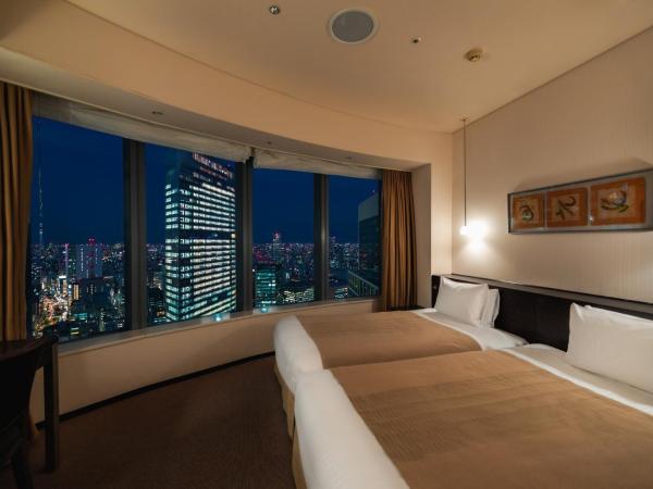 Park Hotel Tokyo : photo 4 de la chambre chambre triple deluxe avec 2 lits simples et 1 canapé-lit - non-fumeurs - au-dessus du 26ème Étage