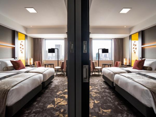 The Royal Park Hotel Iconic Osaka Midosuji : photo 1 de la chambre deux chambres lits jumeaux communiquantes - non-fumeurs