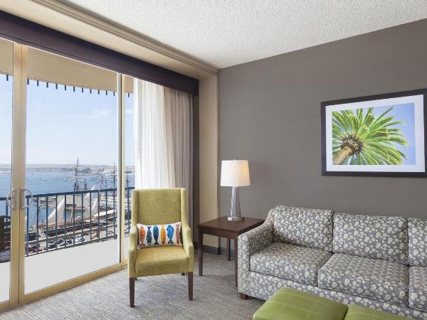 Wyndham San Diego Bayside : photo 3 de la chambre suite salon premium - vue sur baie - non-fumeurs