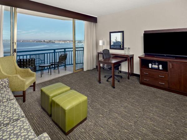 Wyndham San Diego Bayside : photo 2 de la chambre suite salon premium - vue sur baie - non-fumeurs