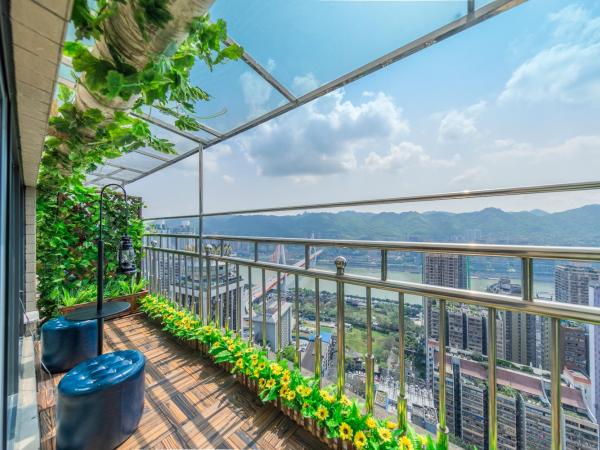 Yunqi River View Terrace Hotel : photo 5 de la chambre chambre double deluxe avec balcon